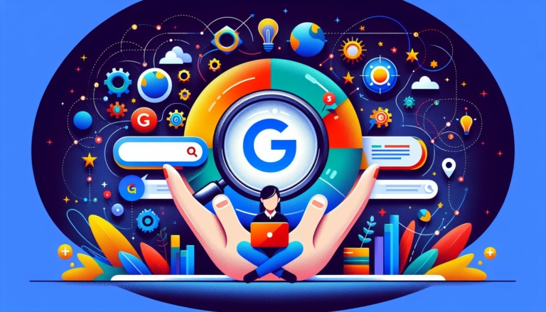 Diagramm zur Darstellung der thematischen Zuordnung von Inhalten für SEO im Zeitalter von Google SGE.